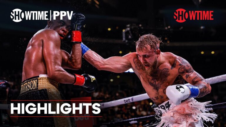Jake Paul vs. Anderson Silva: Highlights | SHOWTIME PPV