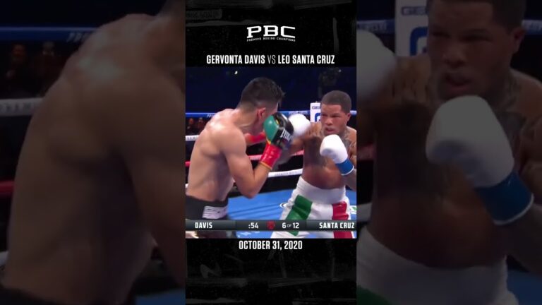 TWO YEARS AGO: Gervonta Davis Stops Leo Santa Cruz With FRIGHTENING Left Uppercut