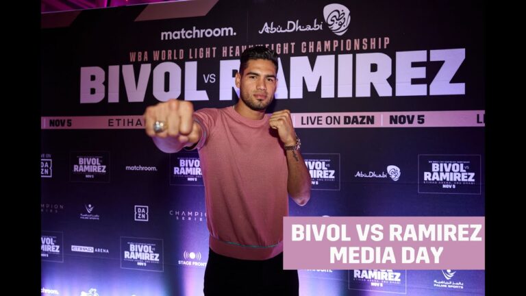 Zurdo Ramirez X Dmitry Bivol Media Day RECAP