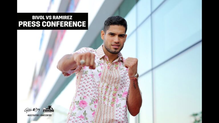 ZURDO RAMIRZ VS DMITRY BIVOL PRESS CONFERENCE RECAP