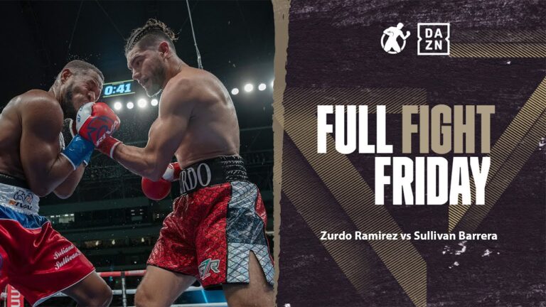 #FFF – Zurdo Ramirez vs Sullivan Barrera