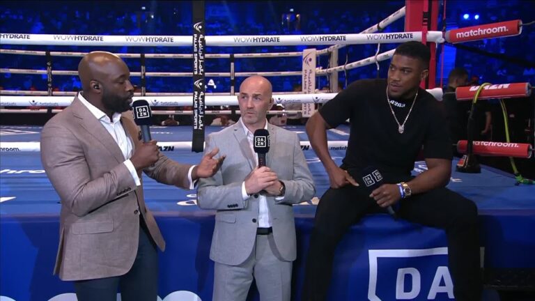 â€œI ainâ€™t Champion and itâ€™s hurting a lot!â€ – Anthony Joshua talks In Abu Dhabi