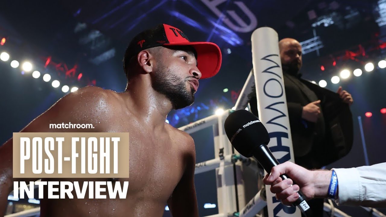 "I showed a bit of everything" – Aqib Fiaz moves 10-0, Jamie Moore & Eddie Hearn react