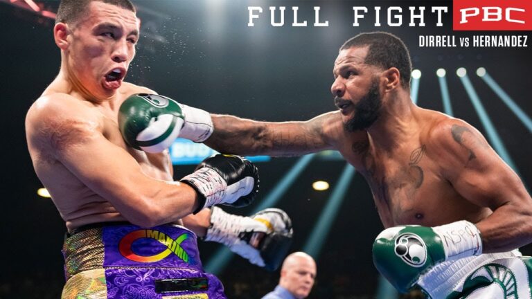 Dirrell vs Hernandez FULL FIGHT: November 6, 2021 | #DirrellHernandez
