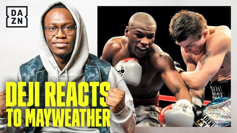 Deji reacts to Mayweather MASTERCLASS & reveals if he will fight KSI