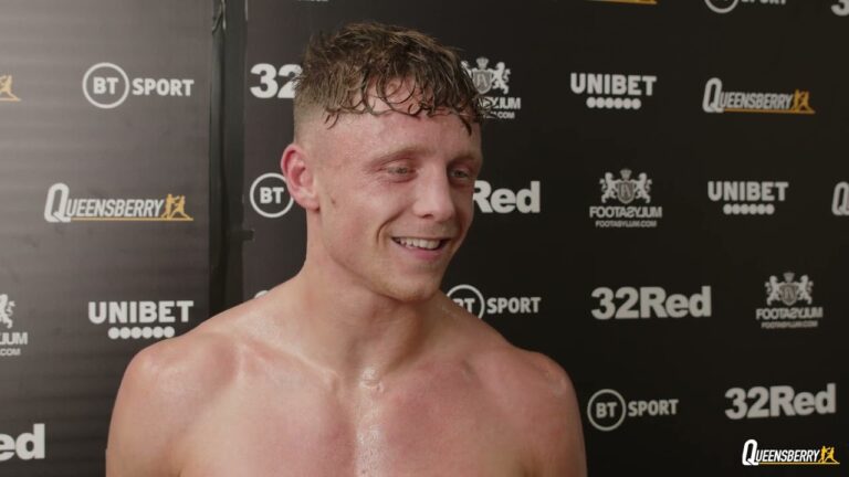 "I'LL FIGHT ANYBODY, THE SKY'S THE LIMIT!" | Carl Fail shines on Queensberry debut