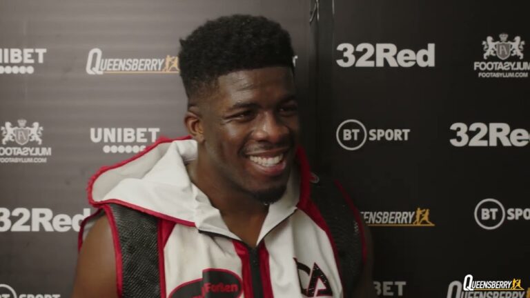 "I WANT TO PUSH ON AND GET TITLES NOW!" | David Adeleye looks ahead after brutal round 2 stoppage