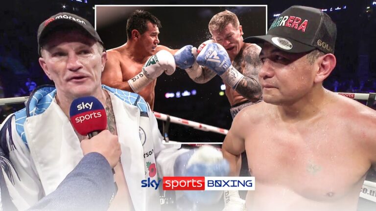 "This moment is up there with THE BEST!" | Ricky Hatton's emotional reaction to exhibition