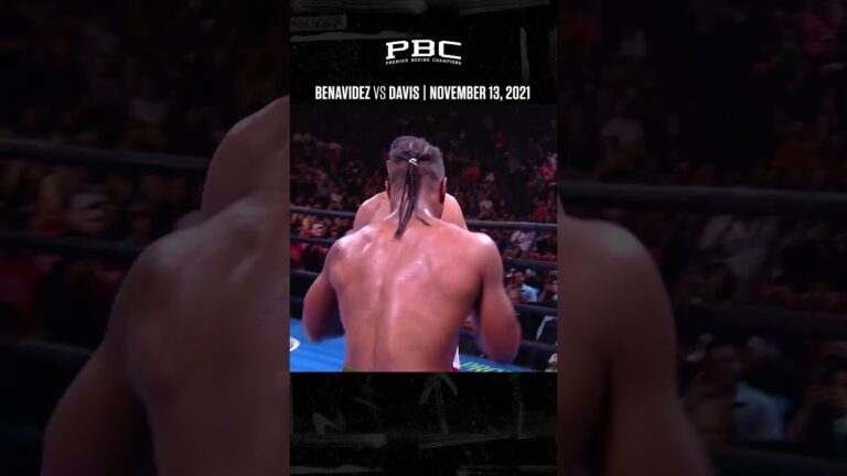 ONE YEAR AGO: David Benavidez Batters His Way to 7th Round Stoppage Over Kyrone Davis
