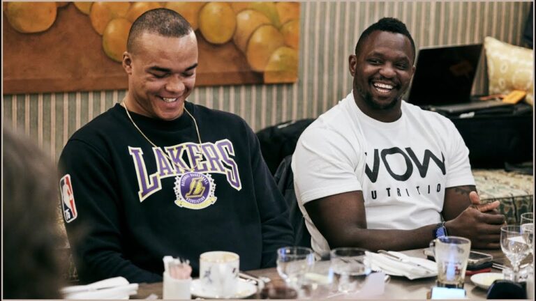 Dillian Whyte & Fabio Wardley: Media Lunch (Behind The Scenes)