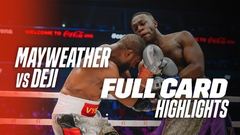 FULL CARD HIGHLIGHTS | Floyd Mayweather vs. Deji