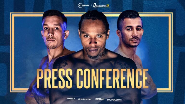 LIVE PRESS CONFERENCE! Liam Davies v Ionut Baluta & Anthony Yarde | November 19