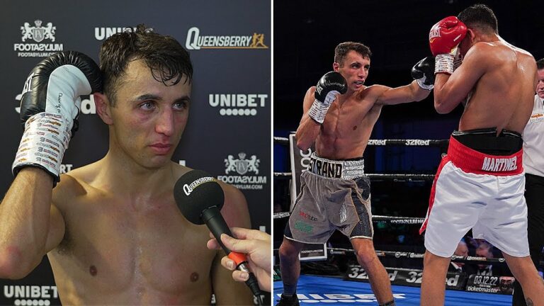 "WHOEVER HAS THAT BRITISH BELT, I WANT THEM!" | Brad Strand Looks To Add British Gold.