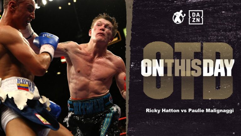 #OTD – Ricky Hatton vs Paulie Malignaggi