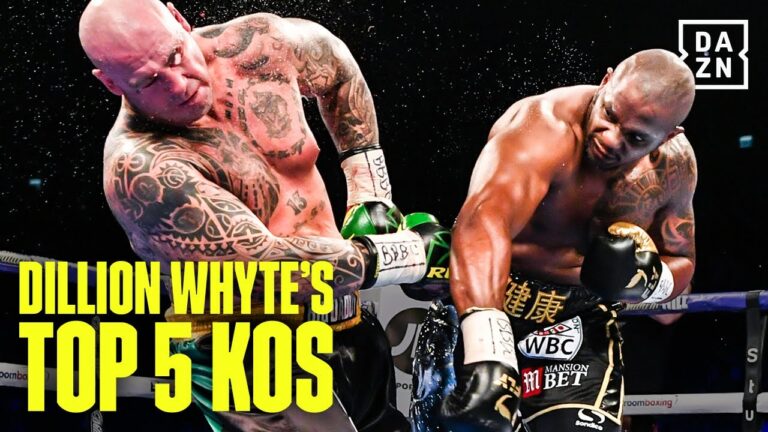 Dillian Whyte's Top 5 MOST BRUTAL KOs 🥊💥