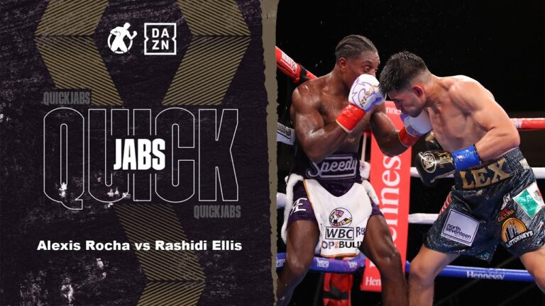 #QuickJabs – Alexis Rocha vs Rashidi Ellis