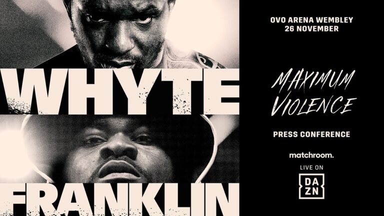Dillian Whyte vs. Jermaine Franklin Press Conference