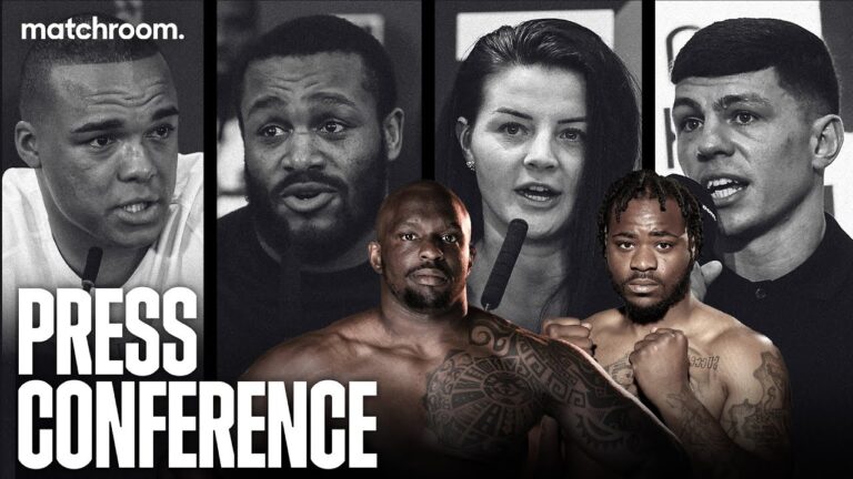Dillian Whyte vs Jermaine Franklin Plus Undercard Press Conference