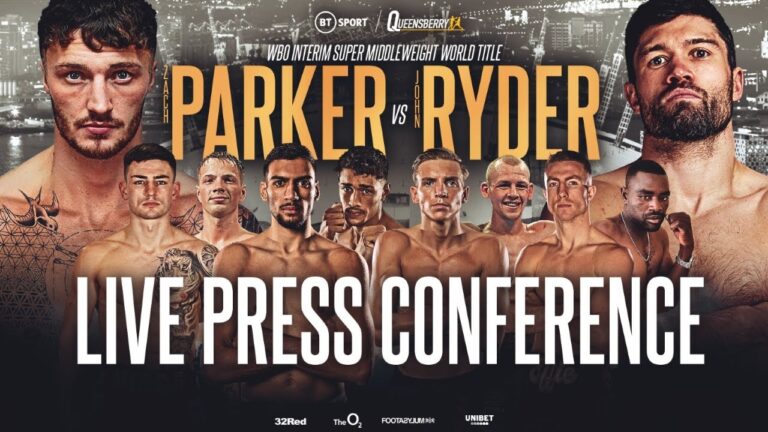 FINAL PRESS CONFERENCE LIVE! Zach Parker & John Ryder plus stacked undercard 🔥
