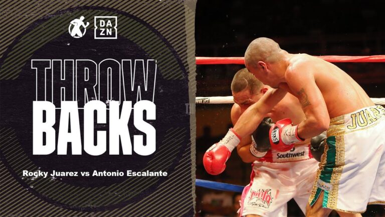 #Throwbacks – Rocky Juarez vs Antonio Escalante