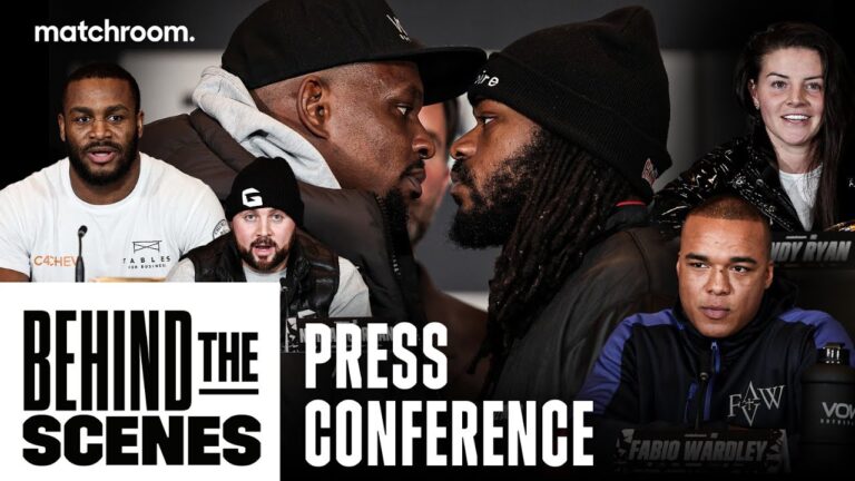 Dillian Whyte vs Jermaine Franklin, Fight Week ep2: Press Conference (Behind The Scenes)