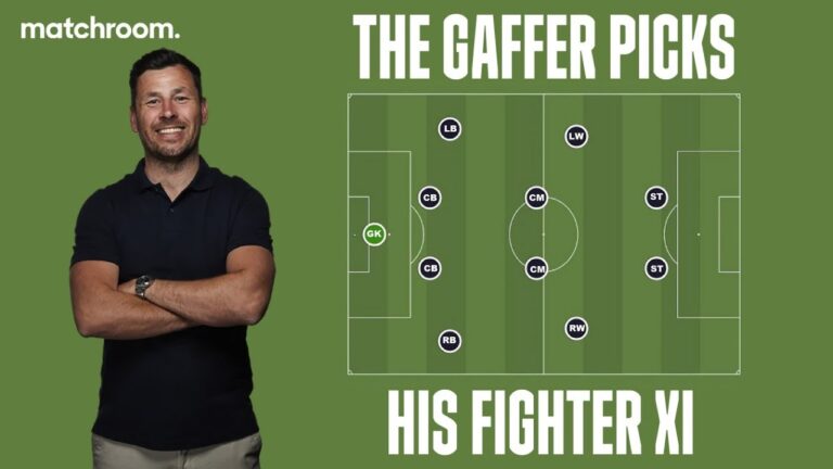 Darren Barker's Matchroom Boxing World Cup XI Team