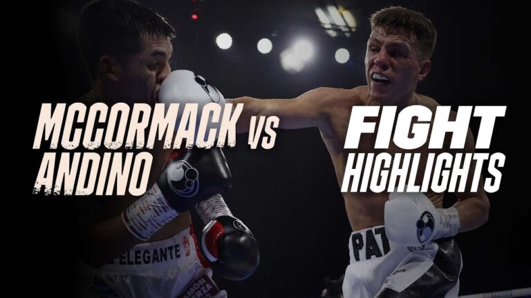 FIGHT HIGHLIGHTS | Pat McCormack vs. Christian Nicolas Andino