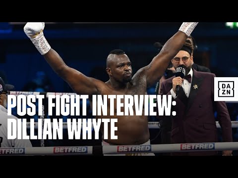 POST FIGHT INTERVIEW: Could Anthony Joshua vs. Dillian Whyte 2 Be Next?