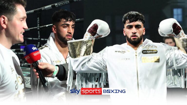 'We're witnessing history, a superstar!' 🌟 | Adam Azim's team react to blockbuster KO!