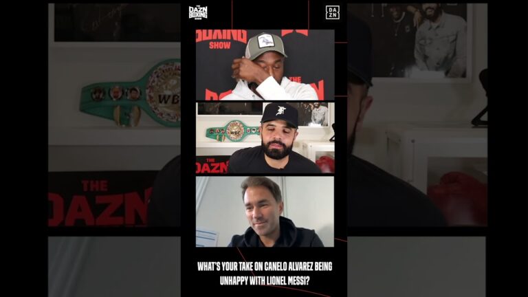Eddie Hearn Tells Lionel Messi To AVOID Canelo Alvarez 👀 #shorts