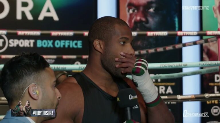 DESTRUCTION. DEVASTATION… I'M FIGHTING FOR MY LIFE!" Daniel Dubois on Kevin Lerena bout