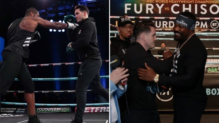 "YOU'RE NEVER IN FOR A DULL NIGHT WHEN YOU'VE GOT DEREK CHISORA IN FRONT OF YOU!" Shane McGuigan