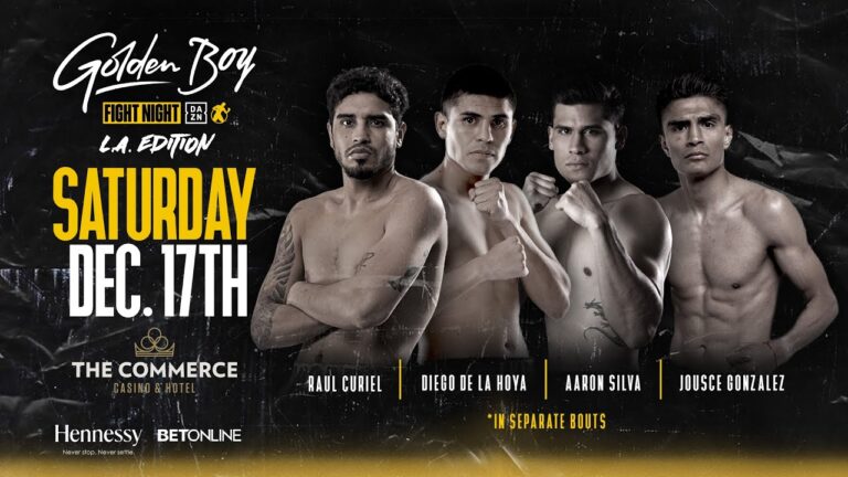 GOLDEN BOY FIGHT NIGHT DECEMBER 17|LIVE ON DAZN