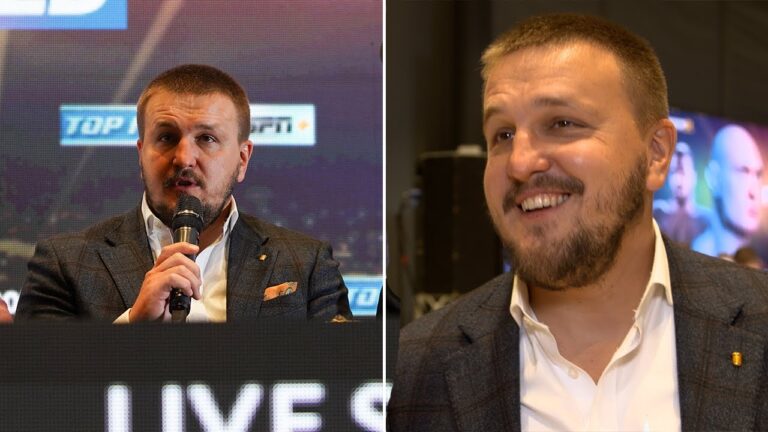 "WE ARE CLOSE TO UNDISPUTED. OLEKSANDR USYK WILL BE RINGSIDE TO WATCH TYSON FURY VS DEREK CHISORA!"