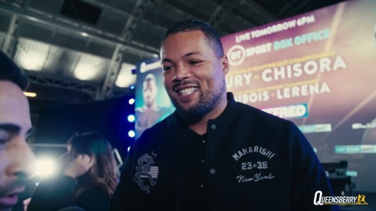 "I'VE SPARRED TYSON FURY. I BELIEVE I CAN BEAT HIM!" Joe Joyce on his world title hunt