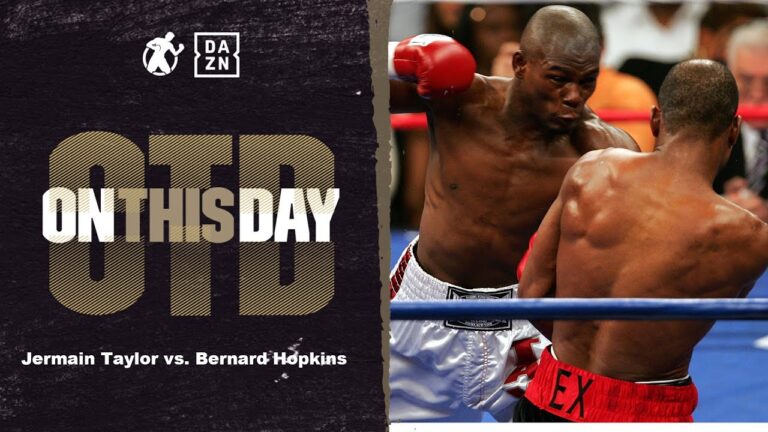 #OTD Jermain Taylor vs. Bernard Hopkins
