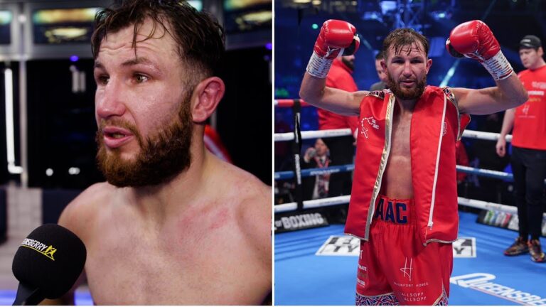 "I'LL FIGHT ANYONE, NICK BALL OR JORDAN GILL!" Isaac Lowe reacts to his victory on Fury-Chisora bill