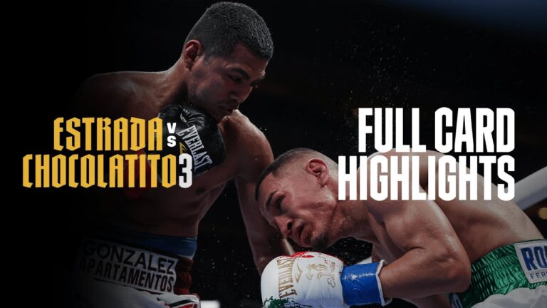FULL CARD HIGHLIGHTS | Juan Francisco Estrada vs. Roman "Chocolatito" Gonzalez