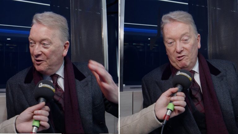 "WE'LL MAKE TYSON FURY v USYK NEXT YEAR!" Frank Warren Exclusive