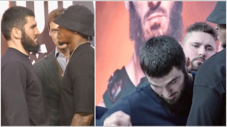 ARTUR BETERBIEV SNARLS AND PUNCHES TABLE DURING FACE OFF WITH ANTHONY YARDE AHEAD OF JAN 28TH 💥