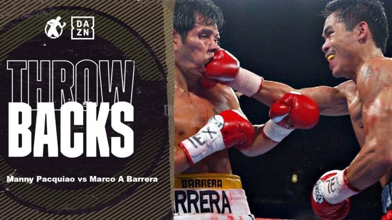 Manny Pacquiao vs Marco Antonio Barrera