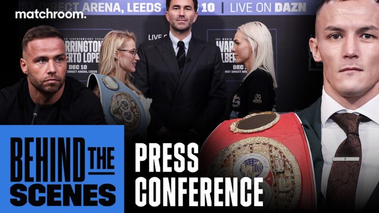 Warrington vs Lopez & Bridges vs O'Connell, Fight Week ep2: Press Conference (Behind The Scenes)