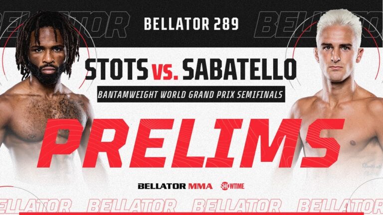 Bellator 289: Prelims | Stots vs. Sabatello | BELLATOR MMA x SHOWTIME