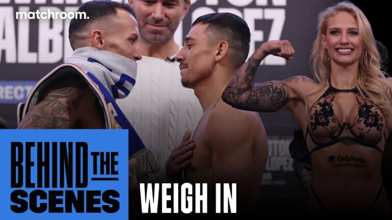 Warrington vs Lopez & Bridges vs O'Connell, Fight Week ep3: Weigh In (Behind The Scenes)