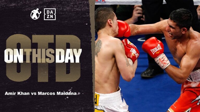 #OTD Amir Khan vs Marcos Maidana