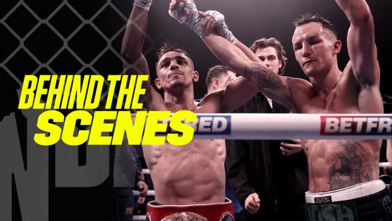 Mexico's Newest World Champion | Behind The Scenes At Warrington vs. Lopez