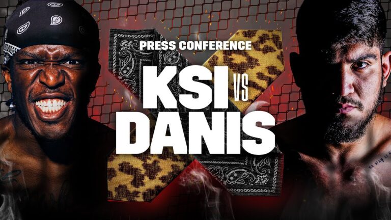 KSI vs. Dillon Danis First Press Conference Full Broadcast
