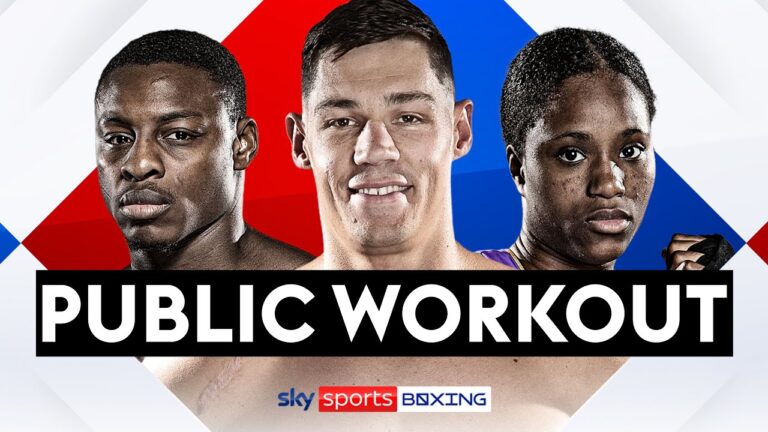 LIVE WORKOUT! 🔴 | Chris Billam-Smith, Viddal Riley and Dan Azeez smash the pads!