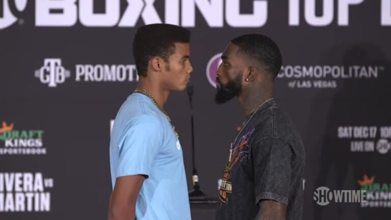 FACEOFF | Michel Rivera vs Frank Martin Headlines a Stacked Card Dec. 17 on SHOWTIME