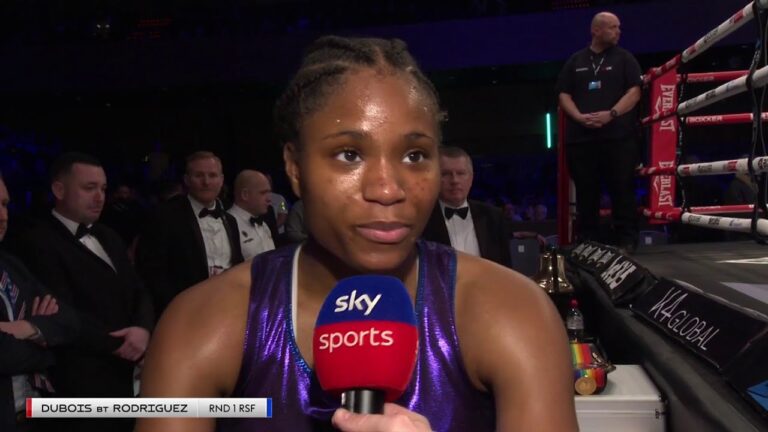 Dubois post fight IV